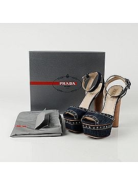 Prada Size Studded Sandal Heel (view 1)