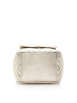 Saint Laurent Saint Laurent Metallic Matelasse Lambskin Monogram Joe Backpack (view 2)