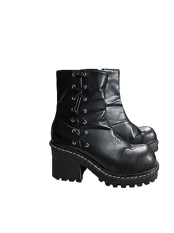 Xhilaration 90s Mid calf Platform Ankle Boots (view 2)