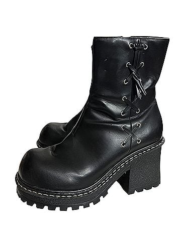 Xhilaration 90s Mid calf Platform Ankle Boots (view 1)