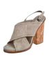 Vince. 100% Suede Tan Sandals Size 6 - photo 1