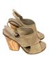 Vince. 100% Suede Tan Sandals Size 6 - photo 3