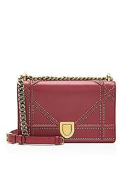 Christian Dior Dior Calfskin Studded Diorama Small Shoulder Bag (view 1)