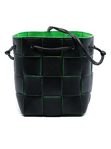 Bottega Veneta Small Nappa Maxi Intrecciato Cassette Bucket Bag (view 1)