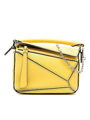Loewe Nano Calfskin Puzzle Satchel (view 1)