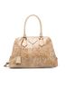 Prada 100% Leather Brown Embossed Leather Handbag One size - photo 1