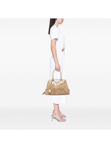 Prada Embossed Leather Handbag (view 2)