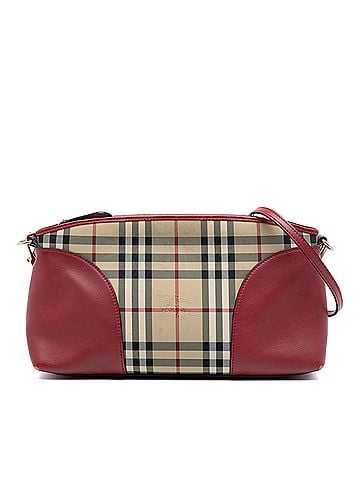 Burberry Haymarket Check Coated Canvas Chichester Crossbody (view 1)