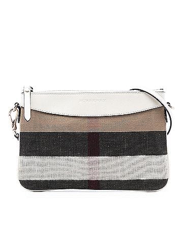 Burberry Mega Check Canvas Peyton Crossbody (view 1)