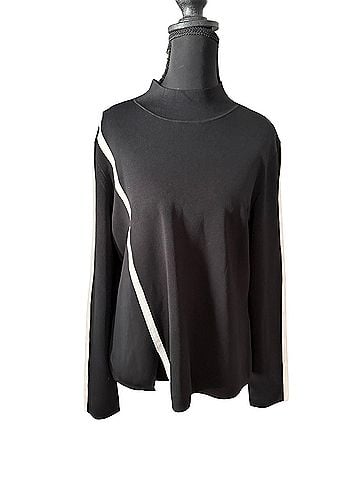 Reiss Anna Contrast Stripe Top Long Sleeve Top (view 1)