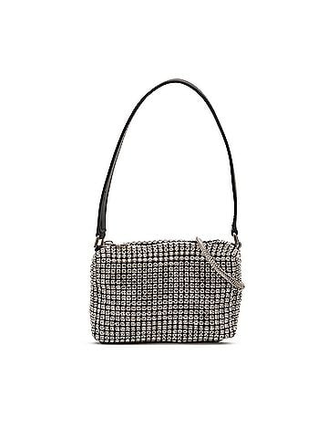Alexander Wang Medium Heiress Crystal Mesh Satchel (view 1)