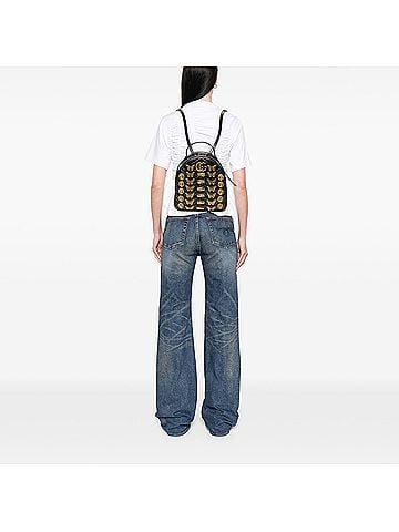 Gucci Small GG Marmont Matelasse Leather Animalier Backpack (view 2)