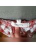 Love Tree Checkered-gingham Plaid Red White Short Sleeve Top Size L - photo 7