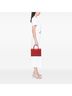 Prada 100% Leather Red Saffiano Turnlock Handbag One size - photo 2