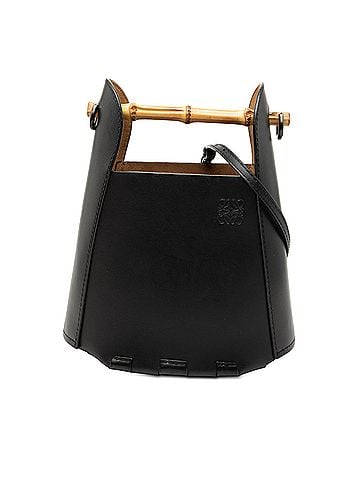 Loewe Calfskin Bamboo Bucket Bag (view 1)