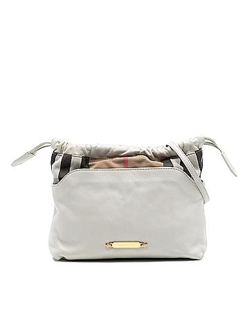 Burberry House Check Canvas and Calfskin Little Crush Crossbody (view 1)