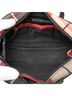 Burberry 100% Canvas Red Mini Exploded Check Canvas Handbag One size - photo 5