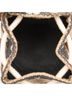 Céline 100% Raffia Brown Small Triomphe Raffia Drawstring Bucket Bag One size - photo 5