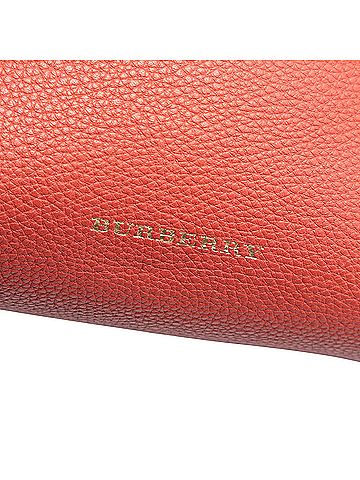 Burberry Medium Leather and House Check Canvas Banner Satchel (view 2)