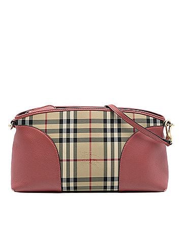 Burberry Small Horseferry Check Coated Canvas Chichester Crossbody (view 1)