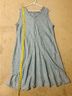 Flax Blue Casual Dress Size M - photo 6
