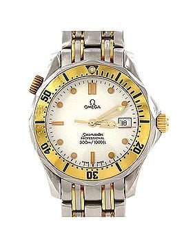 Omega Omega Seamaster Professional Two-Tone Stainless Steel x Yellow Gold Quartz Watch (view 1)