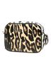 Burberry 100% Leather Brown Leopard Printed Leather Camera Bag One size - photo 3