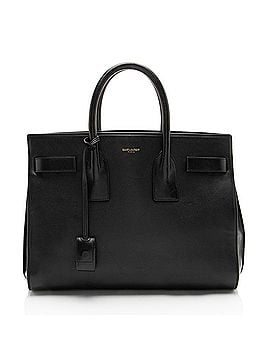 Saint Laurent Saint Laurent Calfskin Sac De Jour Small Tote (view 1)