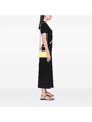 Chanel Mini Calfskin Label Click Shopping Tote (view 2)