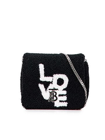 Burberry Mini Terry Cloth Lola Love Crossbody (view 1)