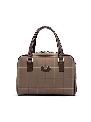 Burberry Vintage Check Canvas Handbag (view 1)