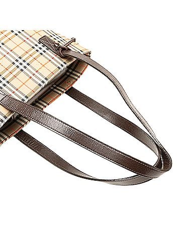 Burberry Haymarket Check Canvas Tote (view 2)