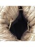 Chanel 100% Leather Gold Medium Metallic Calfskin Coco Pleats Drawstring Backpack One size - photo 5