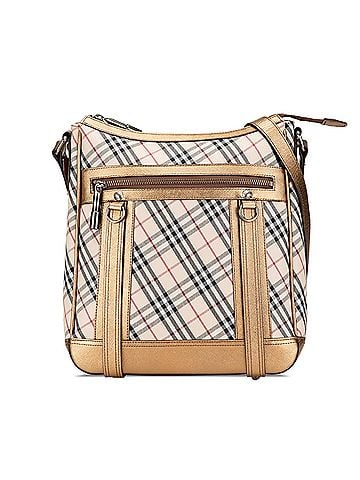 Burberry Nova Check Canvas Crossbody (view 1)
