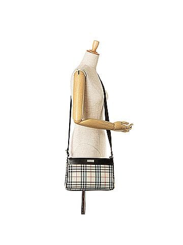 Burberry House Check Canvas Crossbody (view 2)