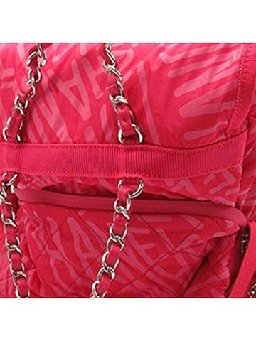Chanel Printed Nylon Coco Neige Convertible Backpack (view 2)