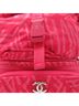 Chanel 100% Nylon Pink Printed Nylon Coco Neige Convertible Backpack One size - photo 10