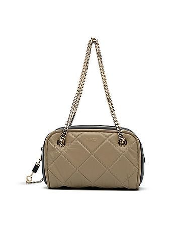 Burberry Quilted Cube Chain Shoulder Bag (view 1)