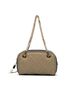Burberry 100% Leather Brown Quilted Cube Chain Shoulder Bag One size - photo 1