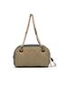 Burberry 100% Leather Brown Quilted Cube Chain Shoulder Bag One size - photo 3