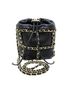 Chanel 100% Lambskin Black CC Bucket One size - photo 1