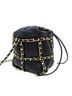 Chanel 100% Lambskin Black CC Bucket One size - photo 4