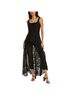Kay Unger 100% Polyester Black Cocktail Dress Size 4 - photo 1