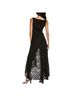 Kay Unger 100% Polyester Black Cocktail Dress Size 4 - photo 2