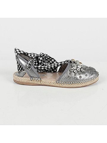 Miu Miu Crystal Espadrille Size (view 2)