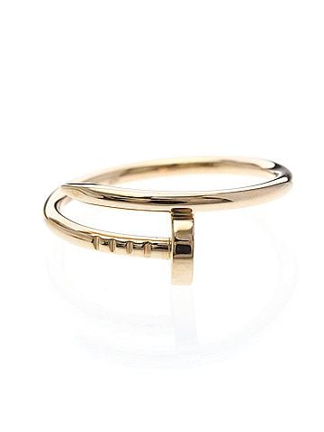 Cartier Cartier Juste Un Clou Ring SM B4225853 Pink Gold (18K) Fashion No Stone Band Ring Pink Gold (view 1)