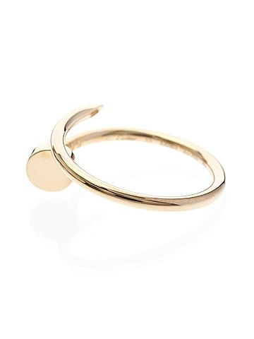 Cartier Cartier Juste Un Clou Ring SM B4225853 Pink Gold (18K) Fashion No Stone Band Ring Pink Gold (view 2)