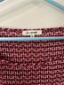 Max Studio Graphic Red White Blouse Size XL - photo 3