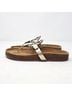 Tory Burch 100% Leather Solid Gold Brown Sandals Size 6 1/2 - photo 4
