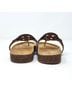 Tory Burch 100% Leather Solid Gold Brown Sandals Size 6 1/2 - photo 9
